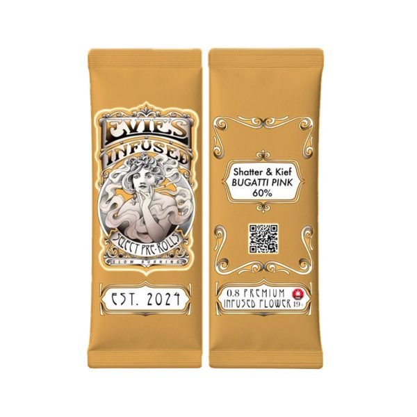 EVIE'S – Indica Shatter & Kief Infused Pre Roll El Chapo [0.7g]